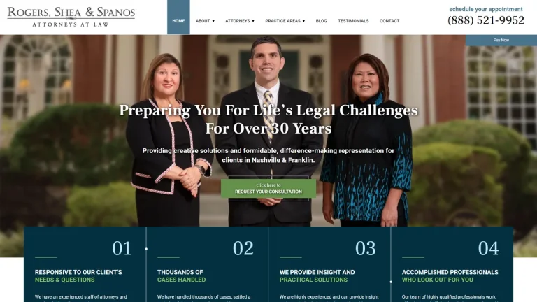 Rogers, Shea & Spanos - Nashville, TN - Attorney in Nashville