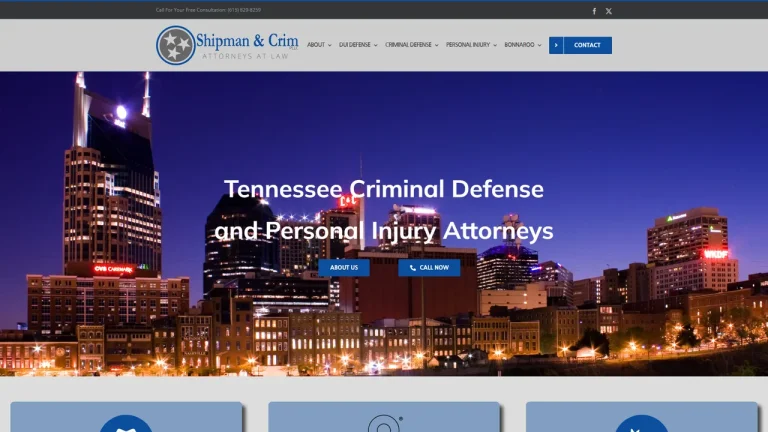 Shipman & Crim, Attorneys at Law - Nashville, TN - Attorney in Nashville