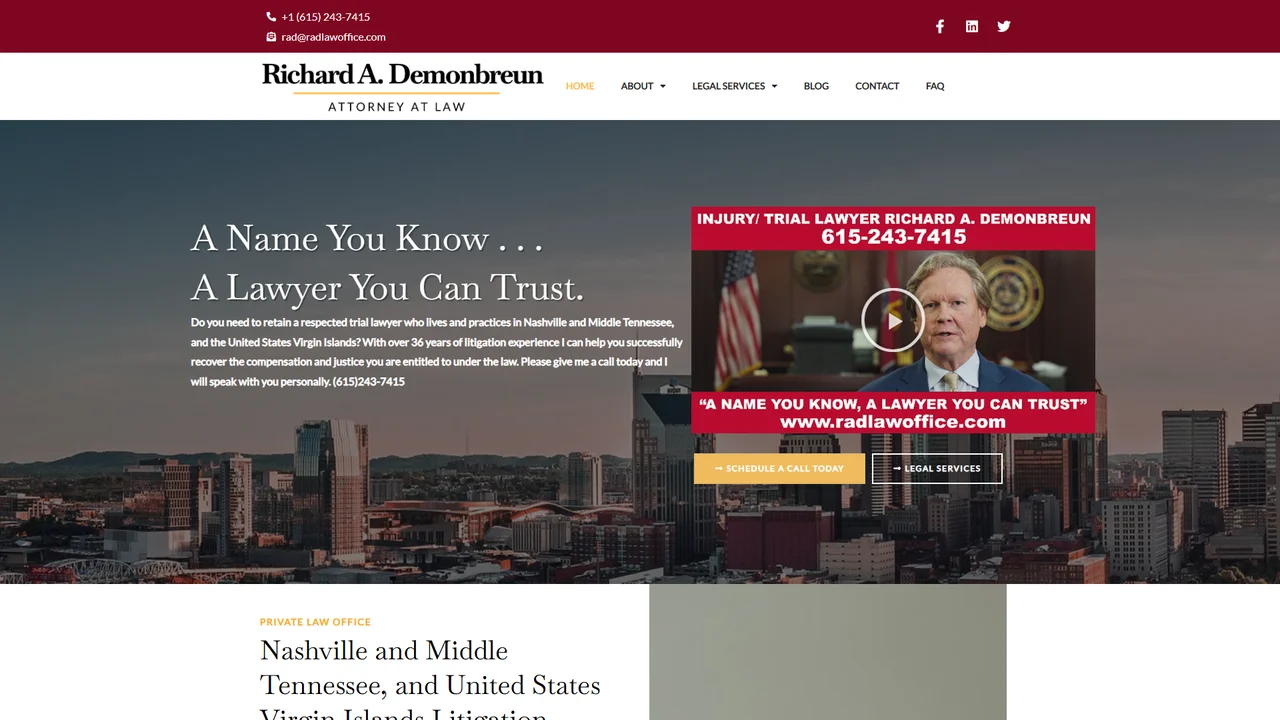Richard A. Demonbreun - Nashville, TN office in Nashville, Tennessee