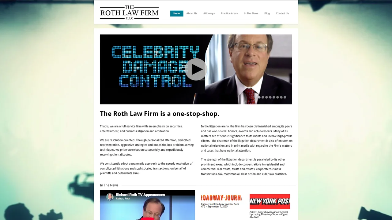 The Roth Law Firm, PLLC - NYC, New York office in New York City, New York