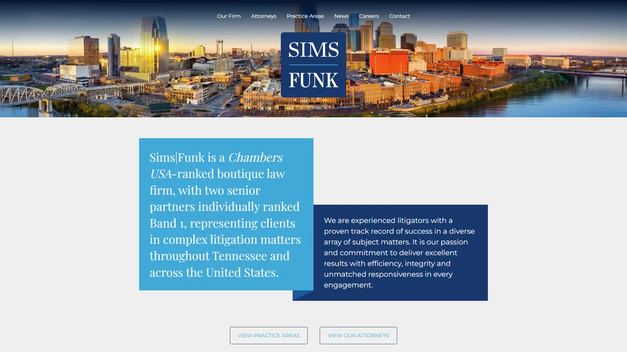 SIMS|FUNK, PLC - Nashville, TN office in Nashville, Tennessee