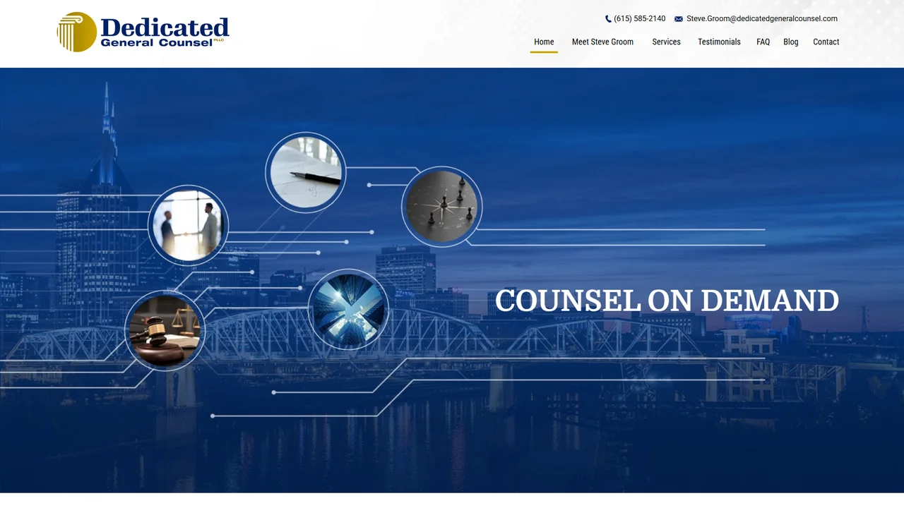 Dedicated General Counsel PLLC - Nashville, TN office in Nashville, Tennessee