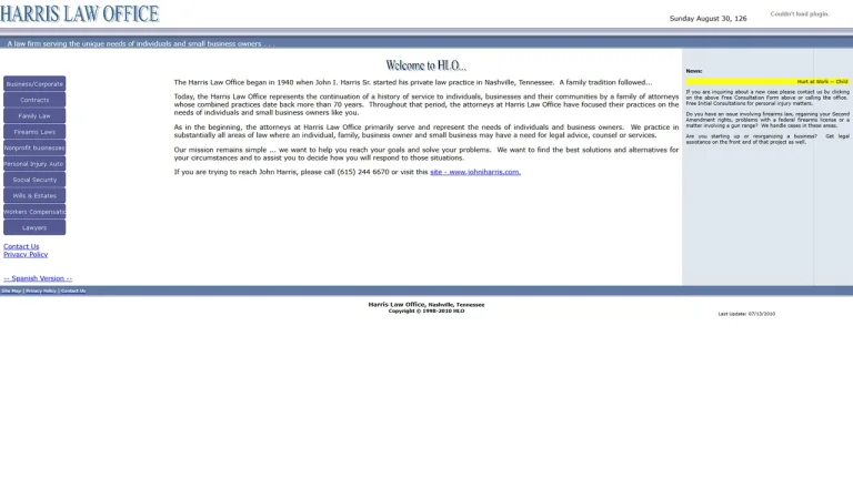 Law Office of Alvin L. Harris - Nashville, TN - Attorney in Nashville