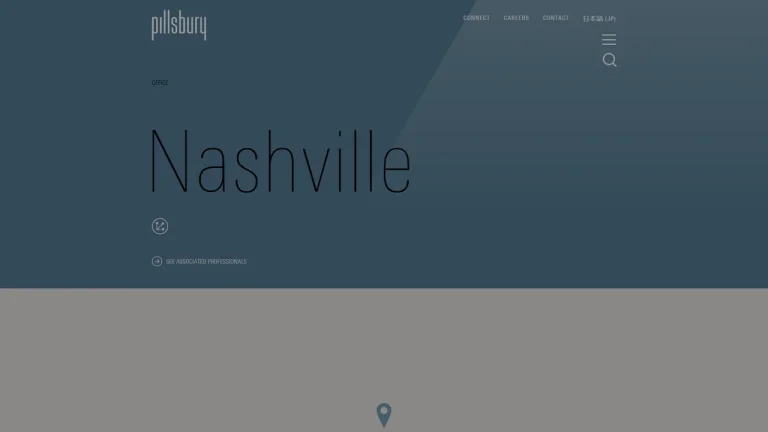 Pillsbury Winthrop Shaw Pittman LLP - Nashville, TN - Attorney in Nashville