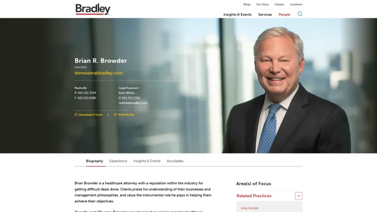 Brian R. Browder - Nashville, TN - Attorney in Nashville