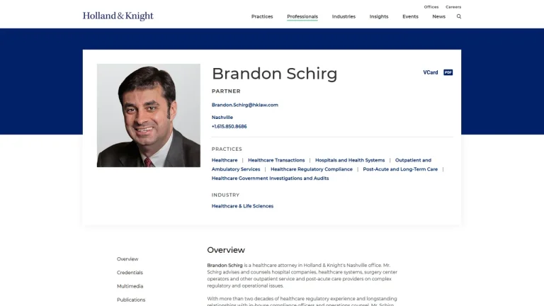 Brandon M. Schirg - Nashville, TN - Attorney in Nashville