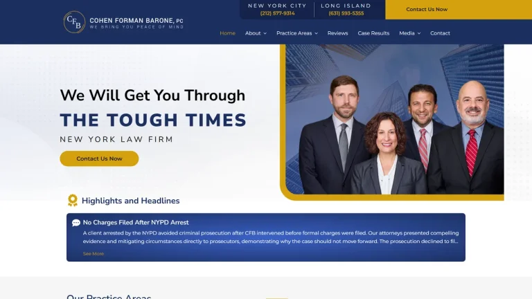 Cohen Forman Barone, PC - NYC, New York - Attorney in New York City