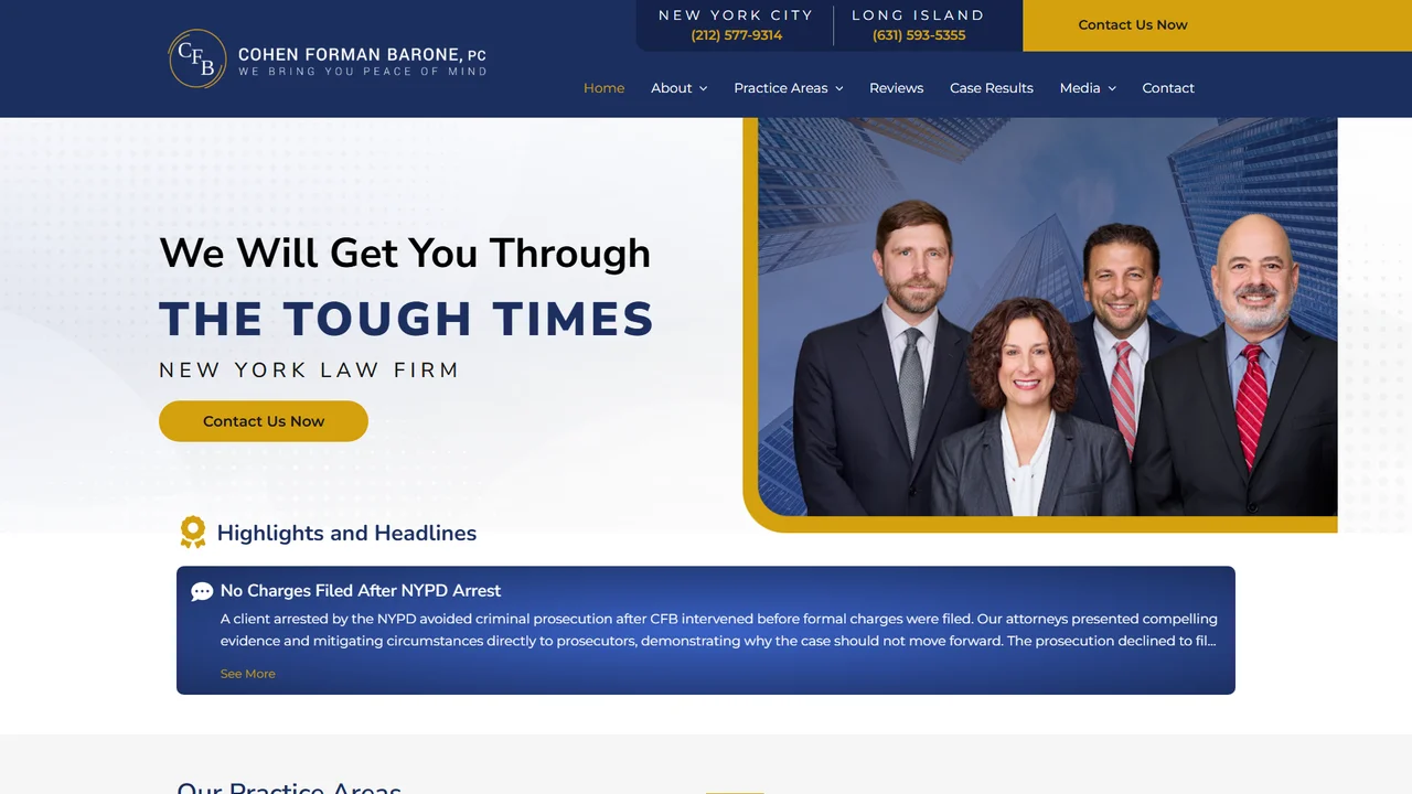 Cohen Forman Barone, PC - NYC, New York office in New York City, New York