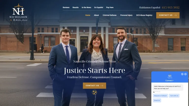 Nicholson & Hall PLLC - Nashville, TN - Attorney in Nashville