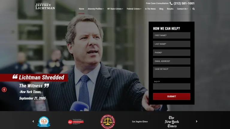 Law Offices of Jeffrey Lichtman - NYC, New York - Attorney in New York City