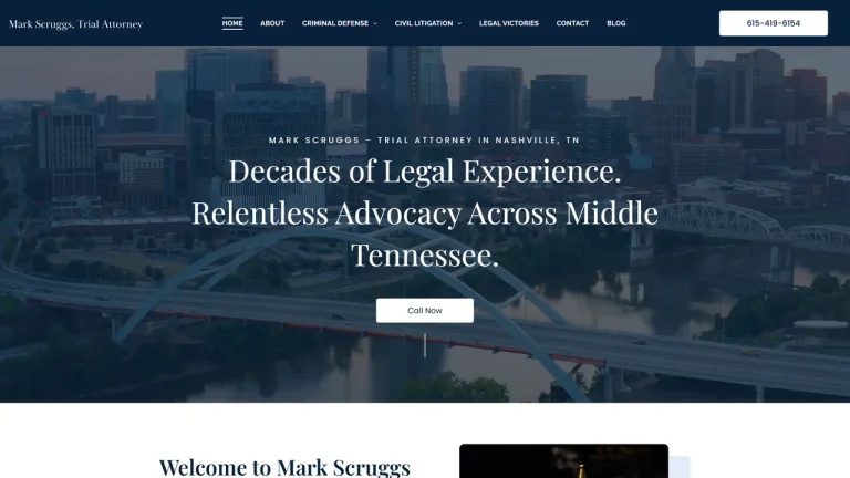 Mark Scruggs, Trial Attorney - Nashville, TN - Attorney in Nashville