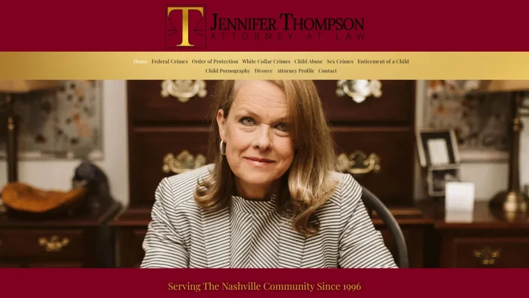 Jennifer Lynn Thompson, Attorney at Law - Nashville, TN - Attorney in Nashville