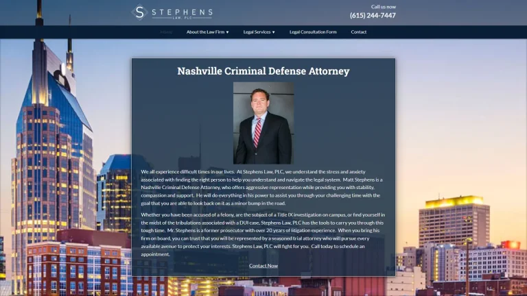 Stephens Law, PLC - Nashville, TN - Attorney in Nashville