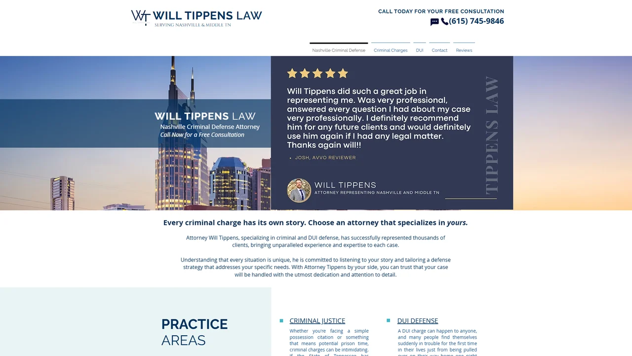 Will Tippens Law - Nashville, TN office in Nashville, Tennessee