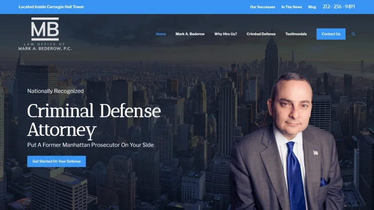 Law Office of Mark A. Bederow, P.C. - NYC, New York - Attorney in New York City