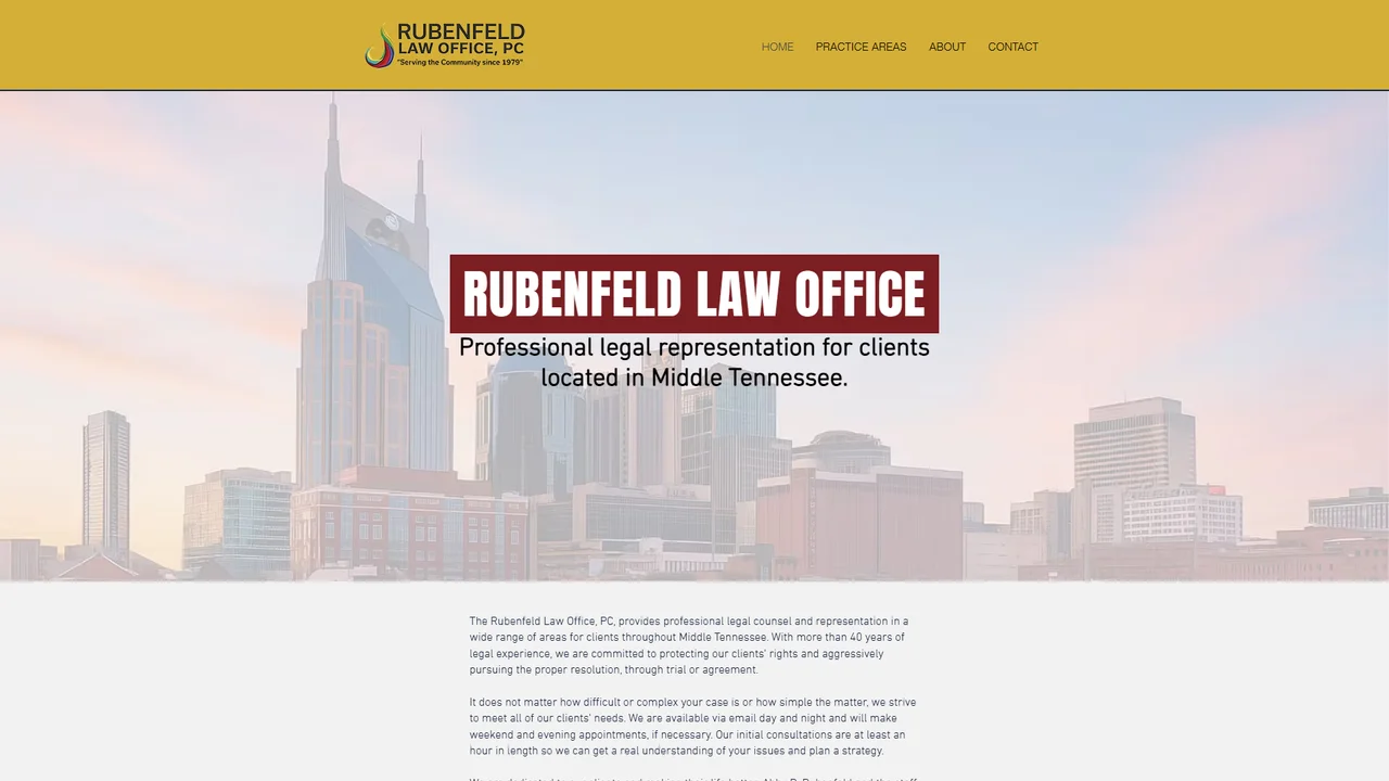 Rubenfeld Law Office, PC - Nashville, TN office in Nashville, Tennessee