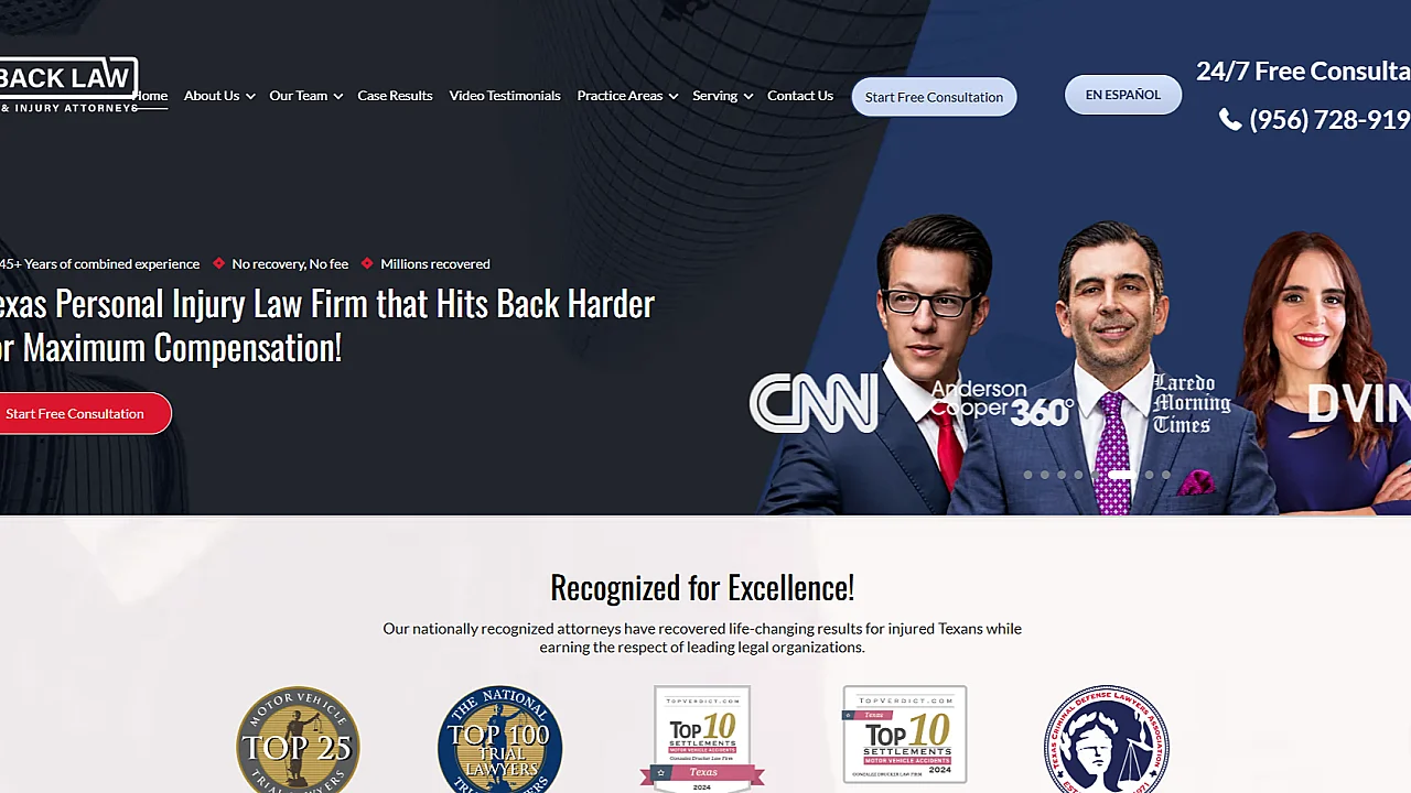 Hit Back Law - Laredo, TX office in Laredo, Texas