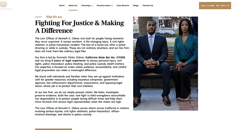 Law Offices of Kenneth C. Odiwe, PC - Sacramento, CA - Attorney in Sacramento