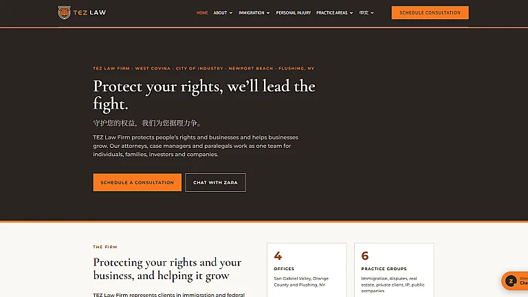 TEZ Law Firm - West Covina, CA - Attorney in West Covina