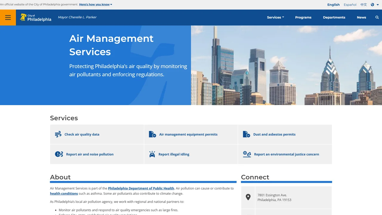 Air Management Services - Philadelphia, PA