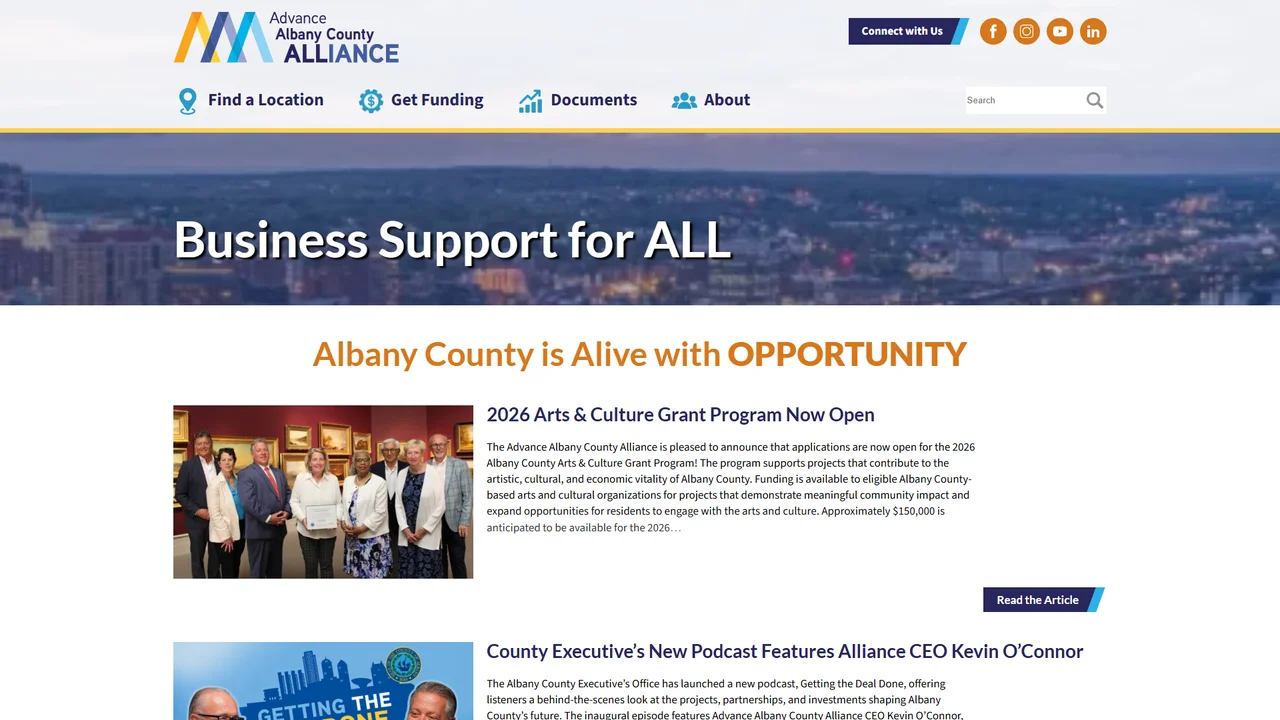 Albany County Business Hub - Albany, NY