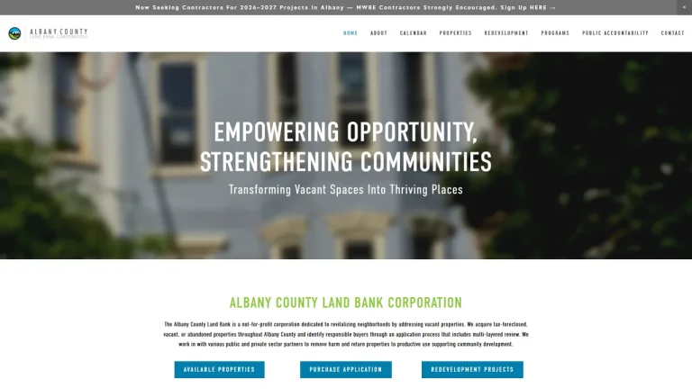 Albany County Land Bank Corporation - Albany, NY