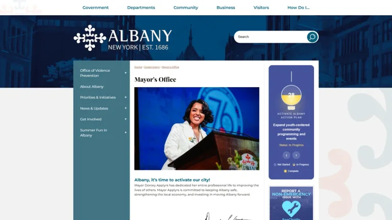 Albany Mayor's Office - Albany, NY