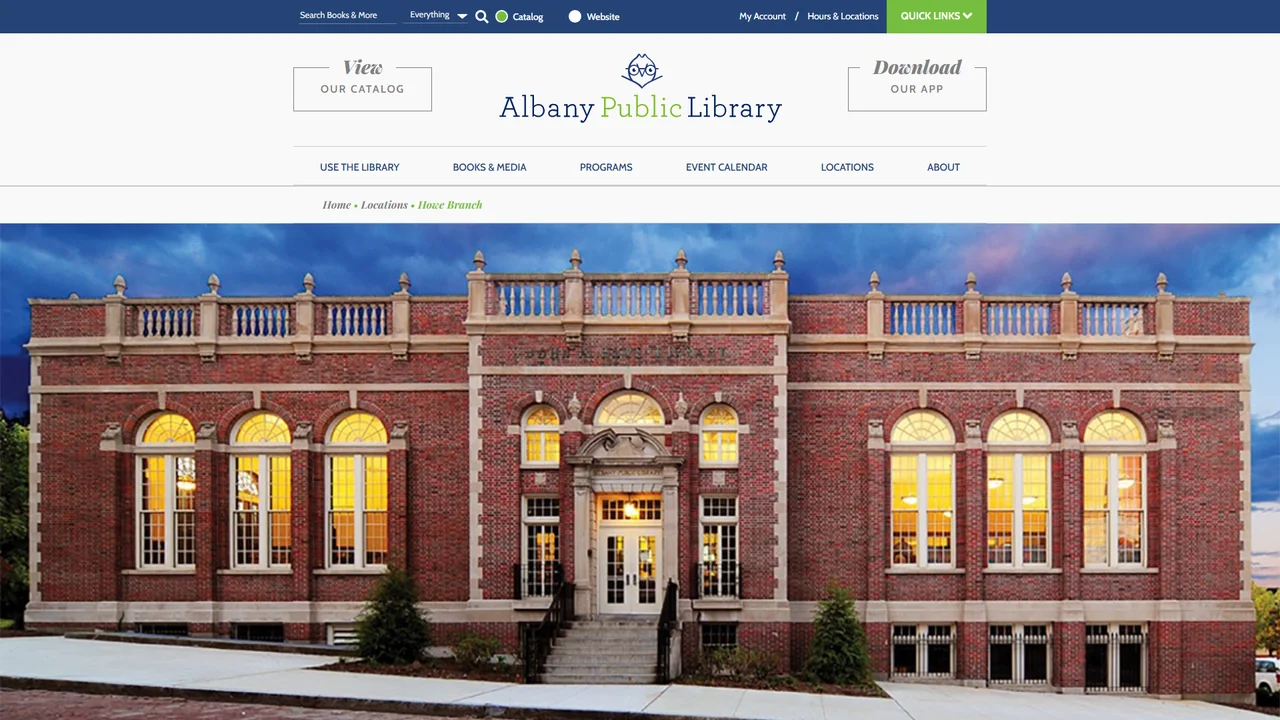 Albany Public Library - Howe Branch - Albany, NY