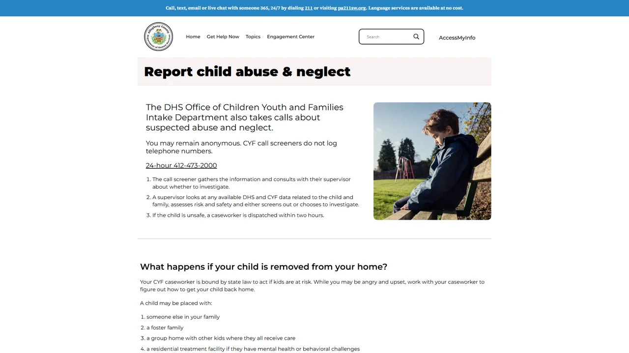 Allegheny County Children, Youth and Families (Central Regional Office) - Pittsburgh, PA