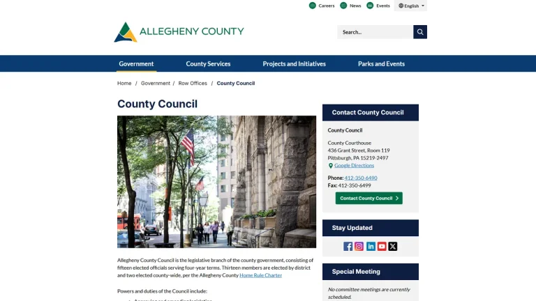 Allegheny County Council - Pittsburgh, PA