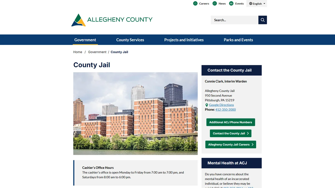 Allegheny County Jail - Pittsburgh, PA