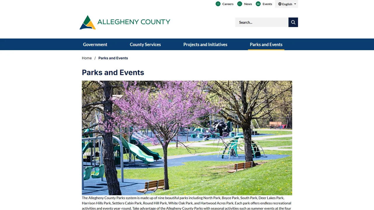 Allegheny County Parks Department - Pittsburgh, PA