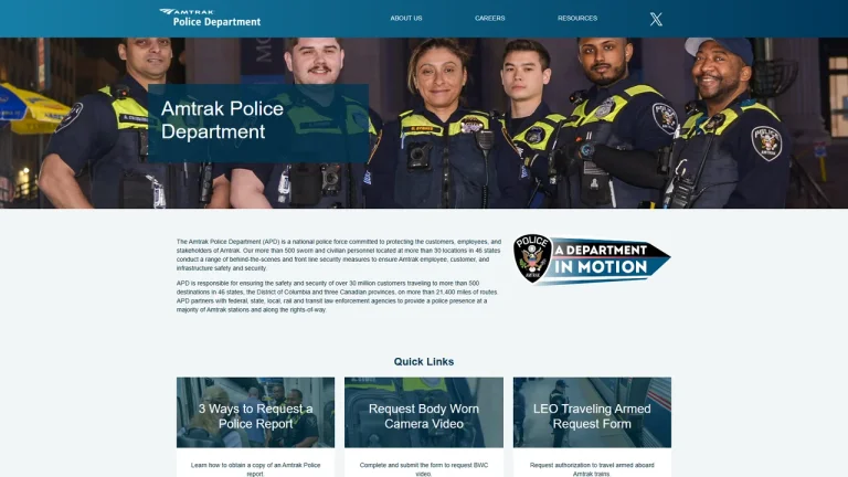 Amtrak Police Department - Harrisburg, PA