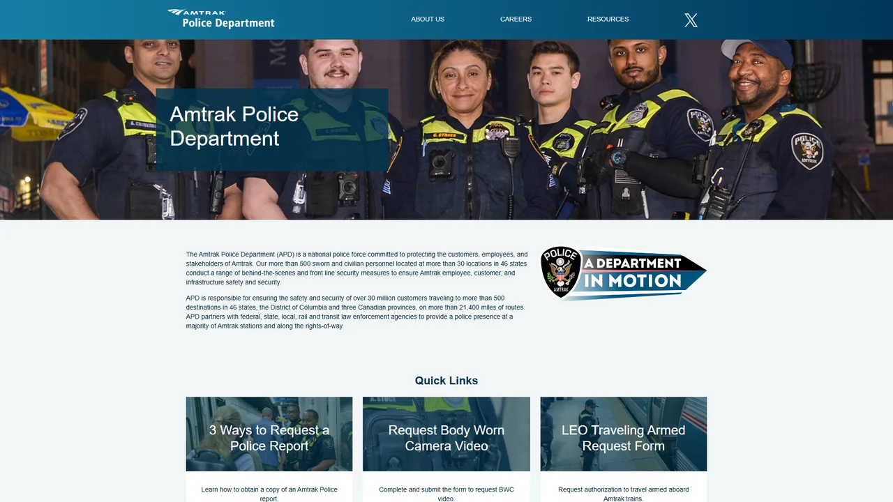 Amtrak Police Department - Harrisburg, PA