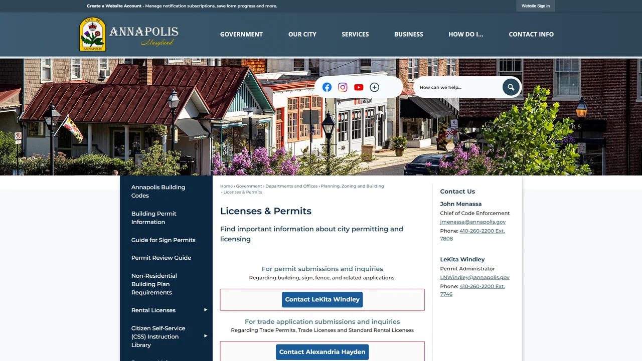 Annapolis Building Inspection - Annapolis, MD