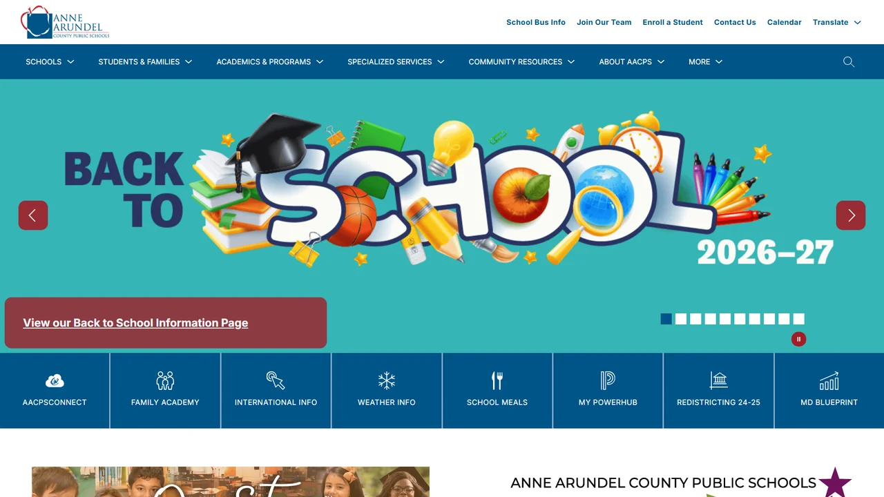 Anne Arundel County Public Schools - Annapolis, MD