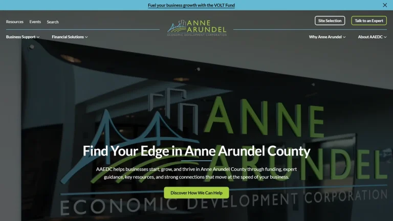 Anne Arundel Economic Development Corporation - Annapolis, MD