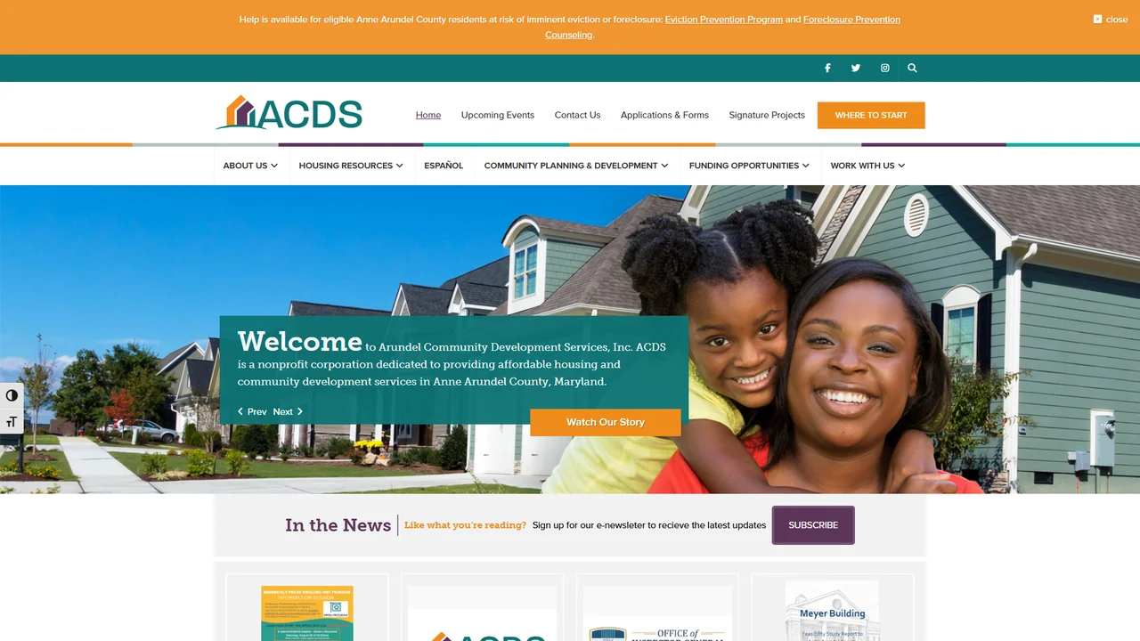 Arundel Community Development Services, Inc. - Annapolis, MD