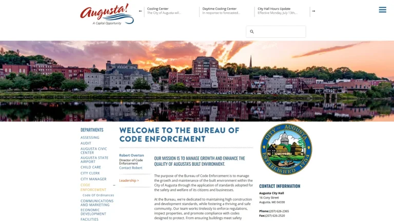 Augusta City Code Enforcement - Augusta, ME