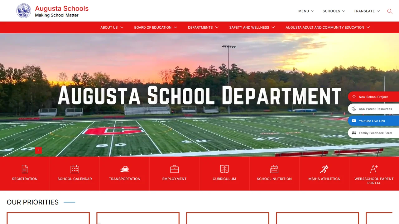 Augusta School Department - Augusta, ME