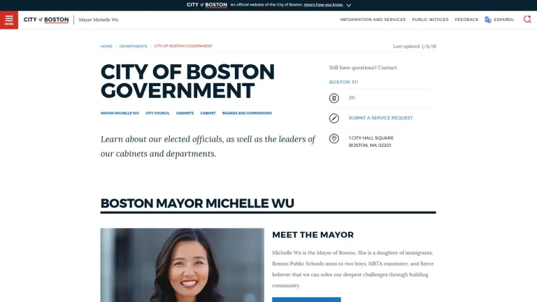 Boston City Human Services Office - Boston, MA