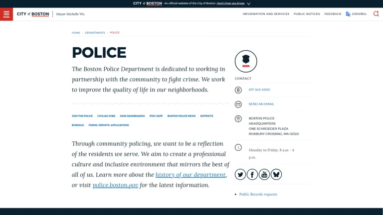 Boston Police Academy - Boston, MA