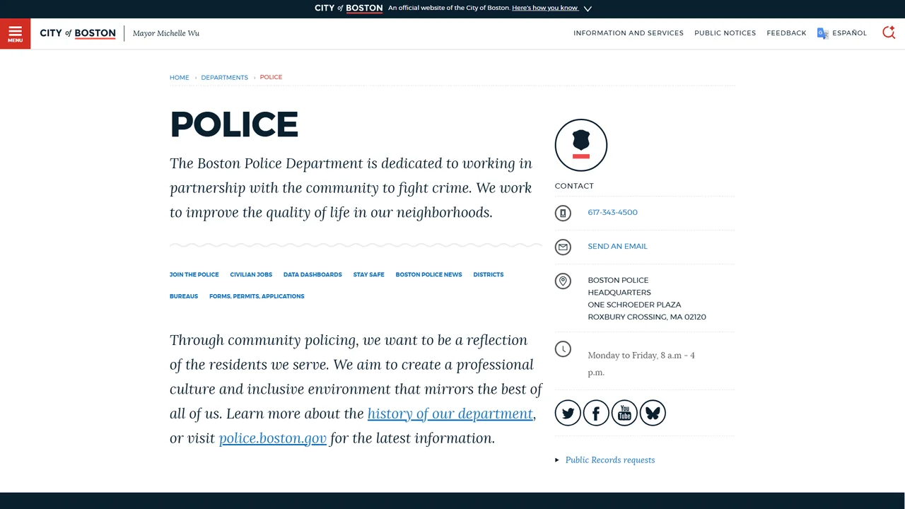 Boston Police Academy - Boston, MA
