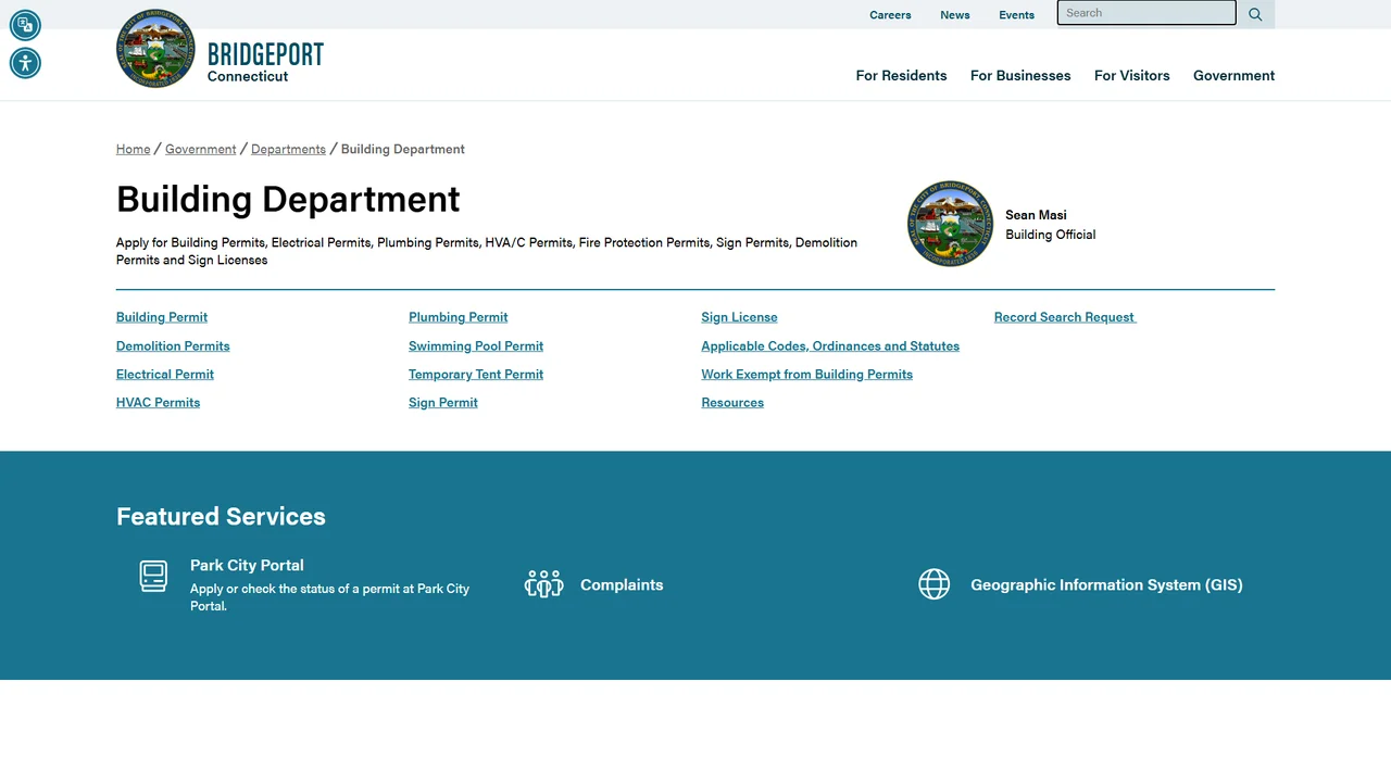 Bridgeport Building Department - Bridgeport, CT