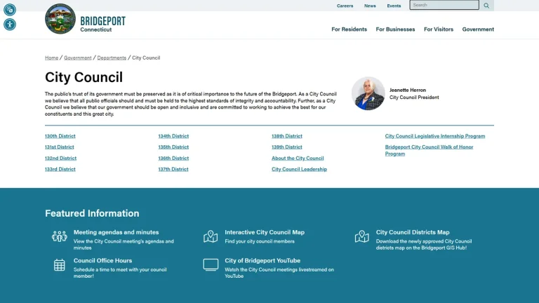 Bridgeport City Council - Bridgeport, CT