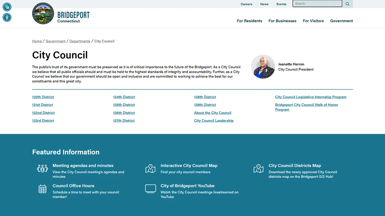 Bridgeport City Council - Bridgeport, CT