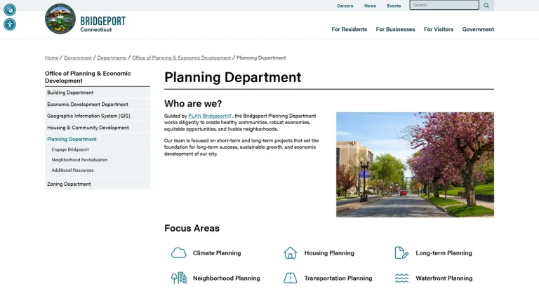 Bridgeport City Planning - Bridgeport, CT