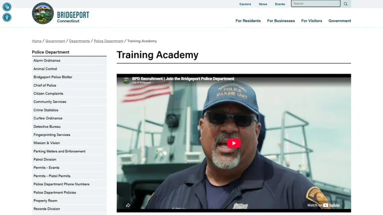 Bridgeport Police Training Academy - Bridgeport, CT