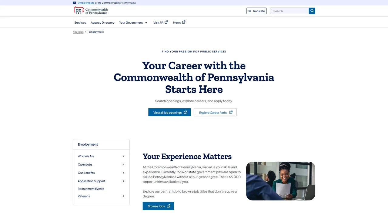 Bureau of Talent Acquisition - Harrisburg, PA