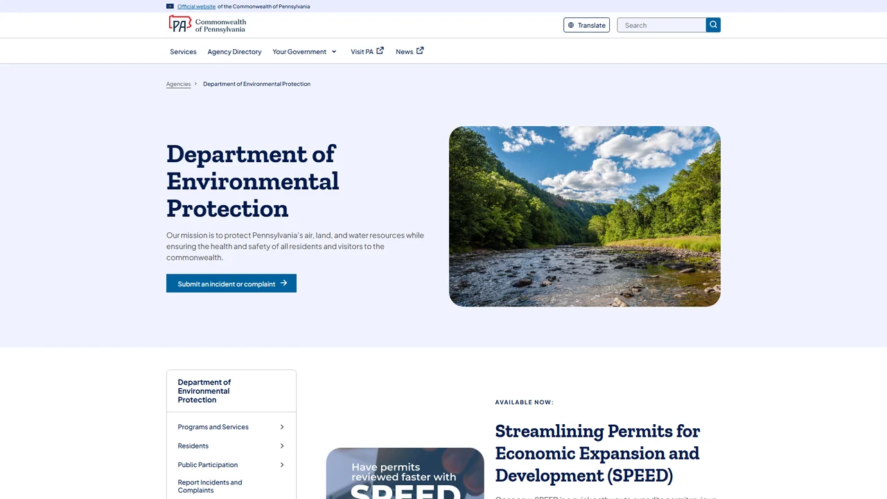 Bureau of Watershed Restoration and Nonpoint Source Management - Harrisburg, PA